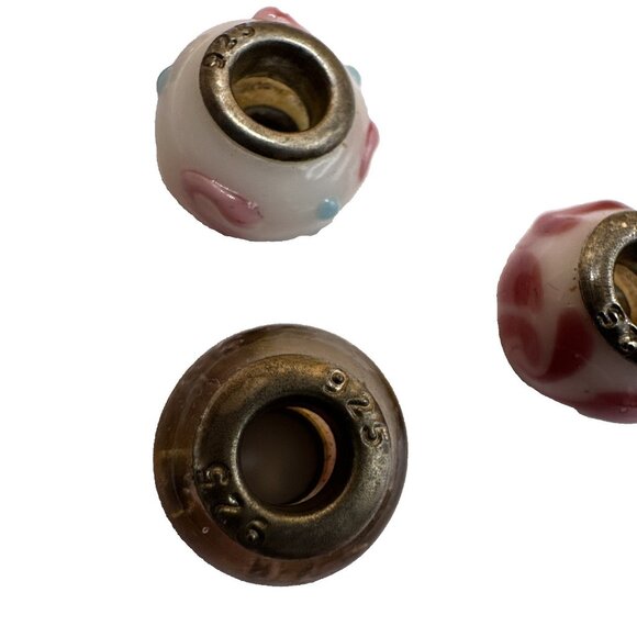 Pandora Sterling Silver Moments Snake Chain Barrel Clasp Bracelet 7.9" - Picture 4 of 7